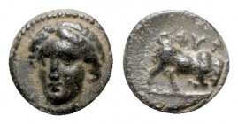 Ionia. Phygela  circa 350-300 BC. Bronze Æ