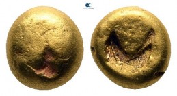 Ionia. Uncertain mint 650-600 BC. 1/12 Stater EL or Hemihekte