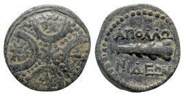 Lydia. Apollonis  circa 200-100 BC. Bronze Æ