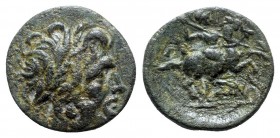 Pisidia. Isinda circa 100-0 BC. Bronze Æ