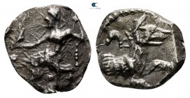 Lycaonia. Laranda 324-323 BC. Obol AR