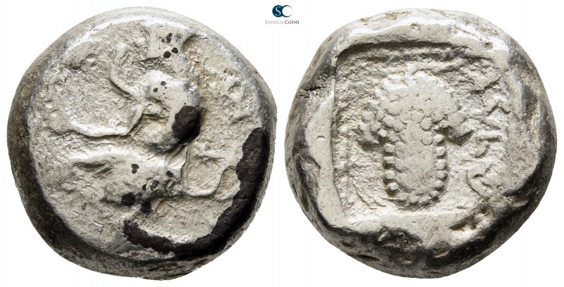 Cilicia. Soloi circa 440-400 BC. Possibly a Lycian imitation
Stater AR

18mm....