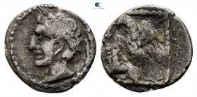 Cilicia. Uncertain mint 350-300 BC. Obol AR