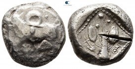 Cyprus. Uncertain mint 480 BC. Stater AR