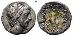Kings of Cappadocia. Ariobarzanes III Eusebes Philoromaios 52-42 BC. year 11 = 42-41 BC. Drachm AR