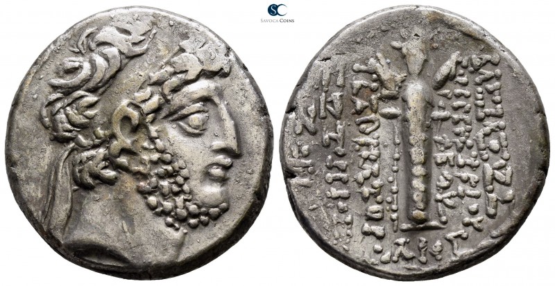 Seleukid Kingdom. Damascus. Demetrios III Eukairos 97-87 BC. Dated SE 224=89/8 B...