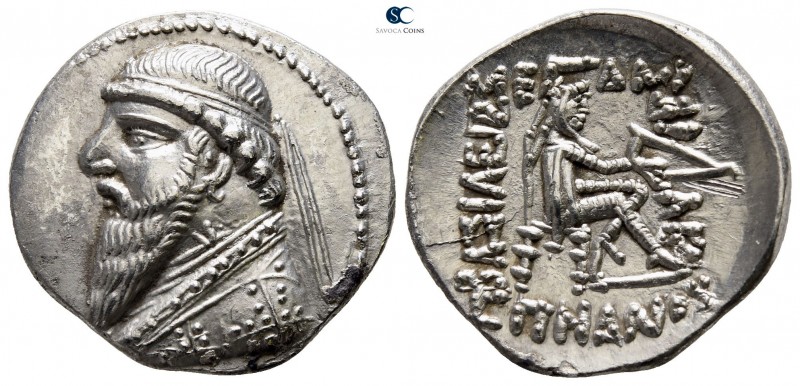 Kings of Parthia. Ekbatana. Mithradates II 121-91 BC. Struck circa 120/19-109 BC...