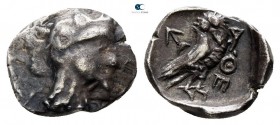 Levantine Region. Uncertain 450-400 BC. Imitating Athens. Obol AR