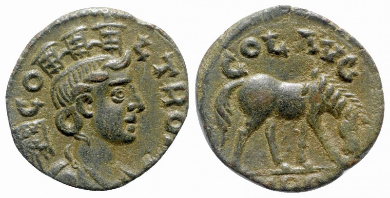 Troas. Alexandreia. Pseudo-autonomous issue AD 251-253. 
Bronze Æ

20mm., 4,8...