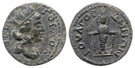 Lydia. Gordos-Iulia  . Pseudo-autonomous issue AD 138-161. Bronze Æ