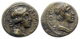 Phrygia. Aizanis . Pseudo-autonomous issue AD 41-54. Time of Claudius. Bronze Æ