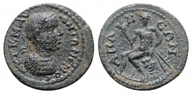 Phrygia. Apameia . Elagabalus AD 218-222. Bronze Æ