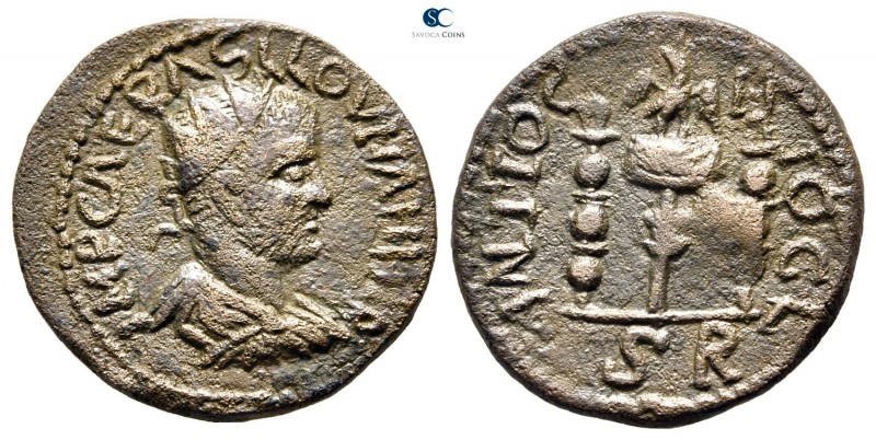 Pisidia. Antioch. Volusianus AD 251-253. 
Bronze Æ

21mm., 5,18g.

IMP CAE ...