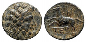 Pisidia. Termessos Major . Pseudo-autonomous issue circa 100-0 BC. Dated CY 8=64/3 BC. Bronze Æ
