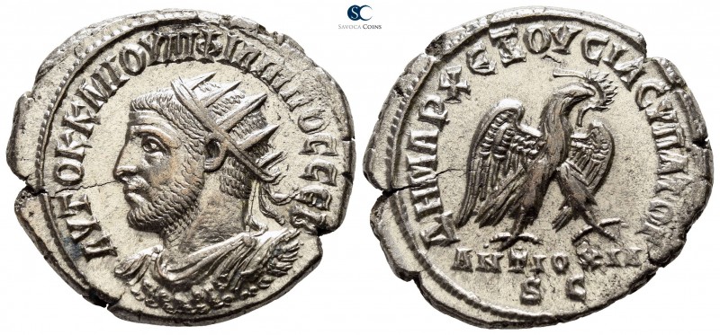 Seleucis and Pieria. Antioch. Philip I Arab AD 244-249. Struck AD 247
Billon-Te...