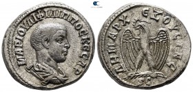 Seleucis and Pieria. Antioch. Philip II, as Caesar AD 244-246. Struck AD 244. Billon-Tetradrachm