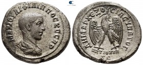 Seleucis and Pieria. Antioch. Philip II, as Caesar AD 244-246. Struck under Philip I, AD 247. Billon-Tetradrachm