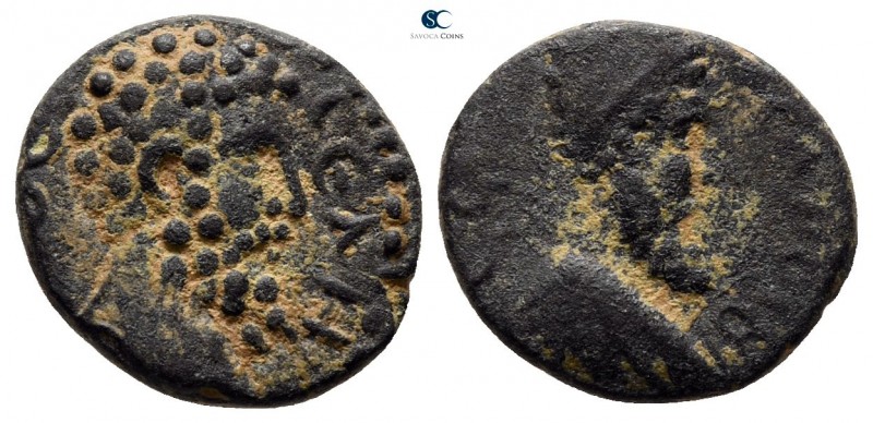 Mesopotamia. Edessa. Septimius Severus AD 193-211. 
Bronze Æ

13mm., 1,67g.
...