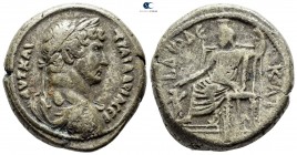 Egypt. Alexandria. Hadrian AD 117-138. Dated RY 12 = AD 127/8. Billon-Tetradrachm