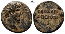 Cyrrhestica. Hieropolis. Lucius Verus AD 161-169. Bronze Æ
