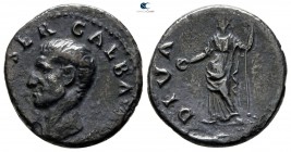 Galba AD 68-69. July AD 68-January 69. Rome. Denarius AR