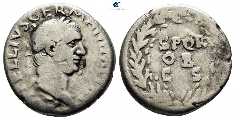 Vitellius AD 69-69. late April-20th December AD 69. Rome
Denarius AR

16mm., ...
