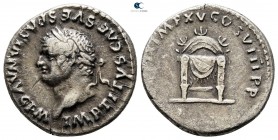 Titus AD 79-81. Struck AD January - June 80. Rome. Denarius AR
