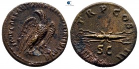 Hadrian AD 117-138. Struck AD 121-122. Rome. Semis Æ