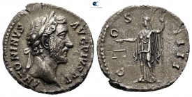 Antoninus Pius AD 138-161. Struck AD 140-144. Rome. Denarius AR