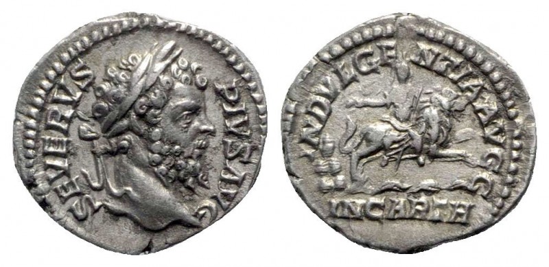 Septimius Severus AD 193-211. Rome
Denarius AR

19mm., 3,45g.

SEVERVS PIVS...
