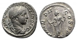 Severus Alexander AD 222-235. Struck AD 223. Rome. Denarius AR