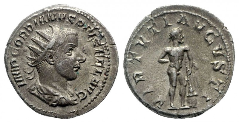 Gordian III. AD 238-244. Struck AD 241-243. Rome
Antoninianus AR

22mm., 4,38...