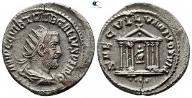 Trebonianus Gallus AD 251-253. Antioch. 4th officina. Antoninianus AR