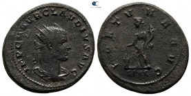 Claudius Gothicus AD 268-270. Smyrna. Antoninianus Æ