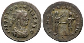 Florianus AD 276. Cyzicus. Antoninianus Æ