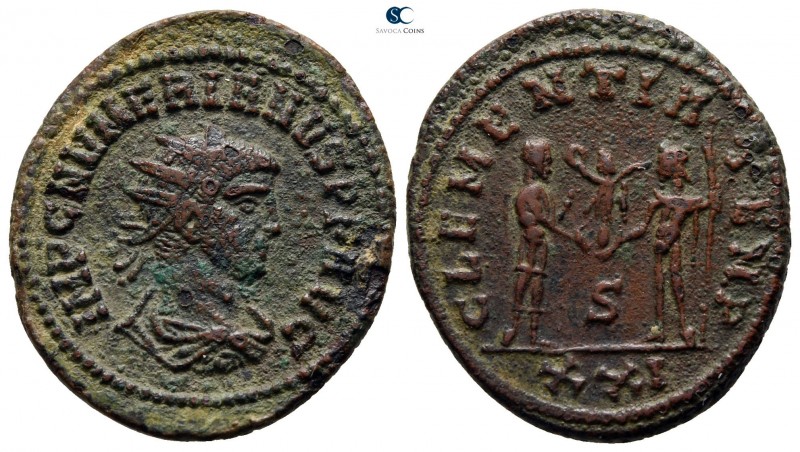 Numerian AD 283-284. Cyzicus
Antoninianus Æ

23mm., 4,27g.

IMP C NVMERIANV...