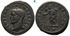 Constantius I as Caesar AD 293-305. Treveri. Follis Æ
