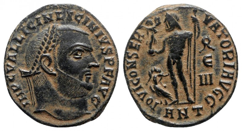 Licinius I AD 308-324. Antioch
Follis Æ

19mm., 3,13g.

IMP C VAL LICIN LIC...