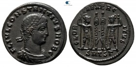 Constantius II as Caesar AD 324-337. Thessaloniki. Follis Æ