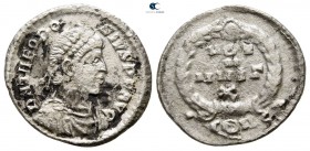 Theodosius I. AD 379-395. Constantinople. Siliqua AR