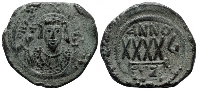 Phocas AD 602-610. year 6 (607/8). Cyzicus
Follis Æ

30mm., 11,09g.

Crowne...