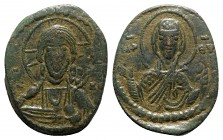 Anonymous (attributed to Romanus IV) AD 1068-1071. Constantinople. Follis Æ. Class G