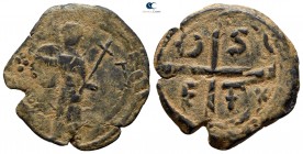 Tancred AD 1101-1112. Third type. Antioch. Follis Æ