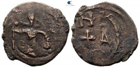 Baldwin II, second reign AD 1108-1118. Edessa. Follis Æ