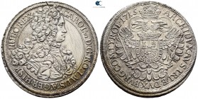 Holy Roman Empire . Vienna. Karl VI AD 1711-1740. Struck AD 1715. AR Thaler