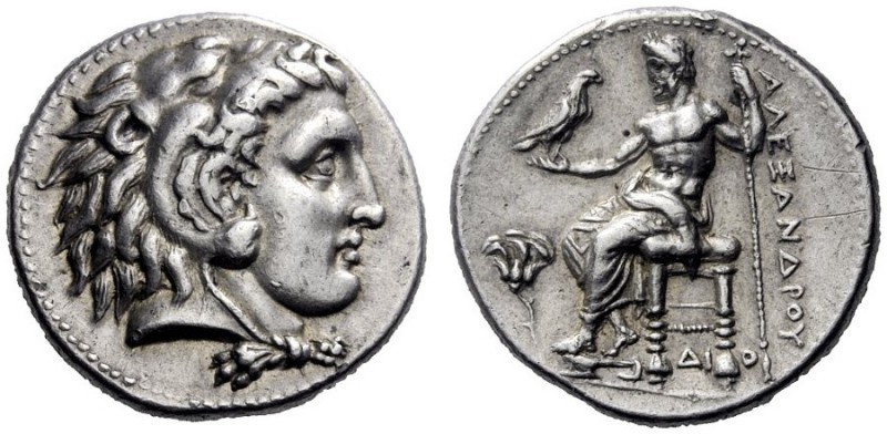 Greek Coins   Alexander III, 336 – 323  Tetradrachm Memphis circa 325, AR 17.17 ...