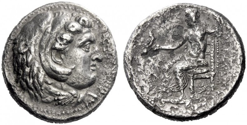 Greek Coins   Alexander III, 336 – 323  Decadrachm Babylon circa 323, AR 38.47 g...