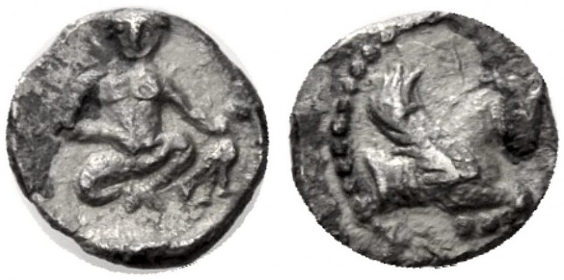 Greek Coins   The Coinage of Samaria  Half ma‘eh / hemiobol mid 4th century BC, ...