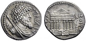 Greek Coins   Numidia, Juba I 60 – 46 BC  Denarius 60-46, AR 4.18 g. REX IVBA Bearded bust of Juba r., holding sceptre on r. shoulder. Rev. Hmmmlkt – ...
