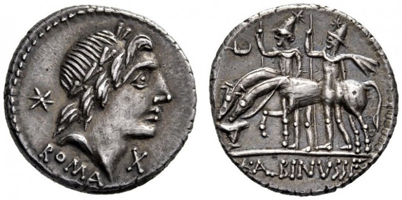 Roman Republican Coins   C. Publicius Malleolus, A. Postumius Sp. f. Albinus and...